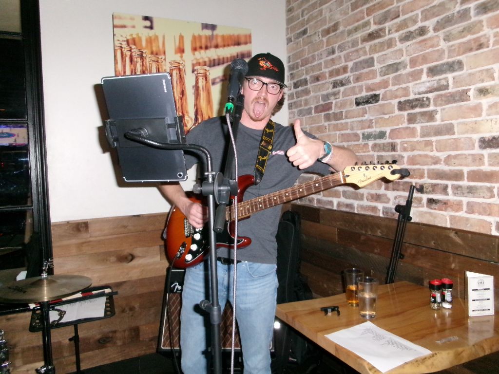 Danny giving a thumbs up